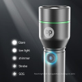 Adjustable Focus Zoom 5 Light Modes LED Flashlight